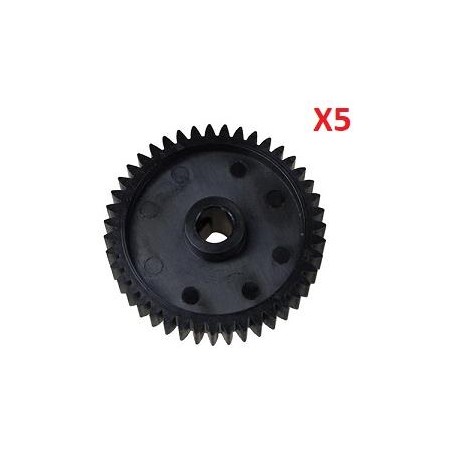 5xLower Roller Gear 43T Lexmark MX MS 710,810,811 812