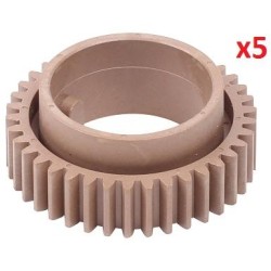 5xUpper Roller Gear 38T Aficio 1515,MP162,MP171B044-4170