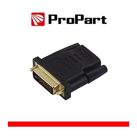 Adattatore Spina DVI Dual Link(24+1)-Presa HDMI(19PIN) dorat