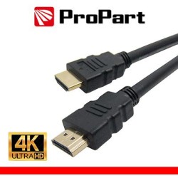 Cavo HDMI 2.0 High Speed 4K 3D con Ethernet 0.5m SP-SP NERO