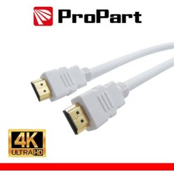 Cavo HDMI 2.0 High Speed 4K 3D con Ethernet 3m SP-SP BIANCO