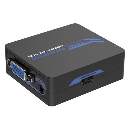 Mini Convertitore attivo da HDMI a VGA+Audio, 1080p