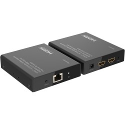 Kit TX-RX Extender HDMI, 70MT UTP, 4K@60Hz HDR, Loop-out