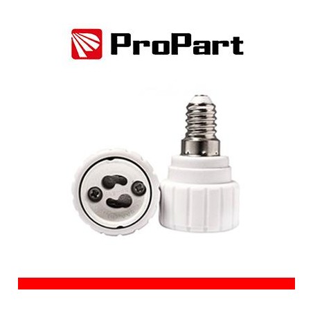 Adattatore per lampada da E14 a GU10 - 2A 250V - 40W max