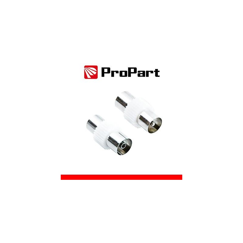 Adattatore antenna TV 75 Ω Spina - Presa 9.5mm