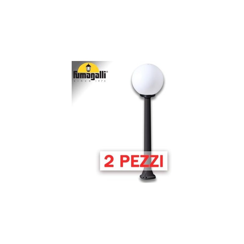 2x pezzi di GIAFFA/G250 NERO OPALE E27 LED 8,5W CCT 3WHITE