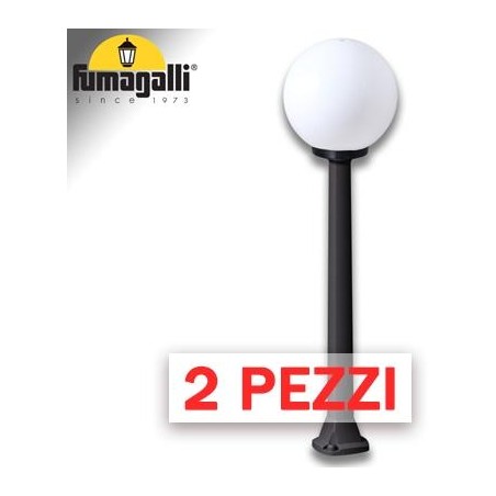 2x pezzi di GIAFFA/G250 NERO OPALE E27 LED 8,5W CCT 3WHITE