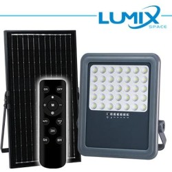 PROIETTORE SOLARE LED 200W + Crepuscolare