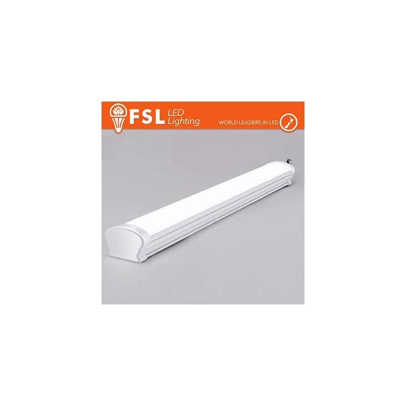 Barra Plafoniera LED IP65 - luce naturale 4000K, 18w, 60cm