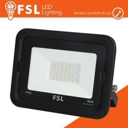 Proiettore per esterni Nero 30W - IP65 115° 6500K