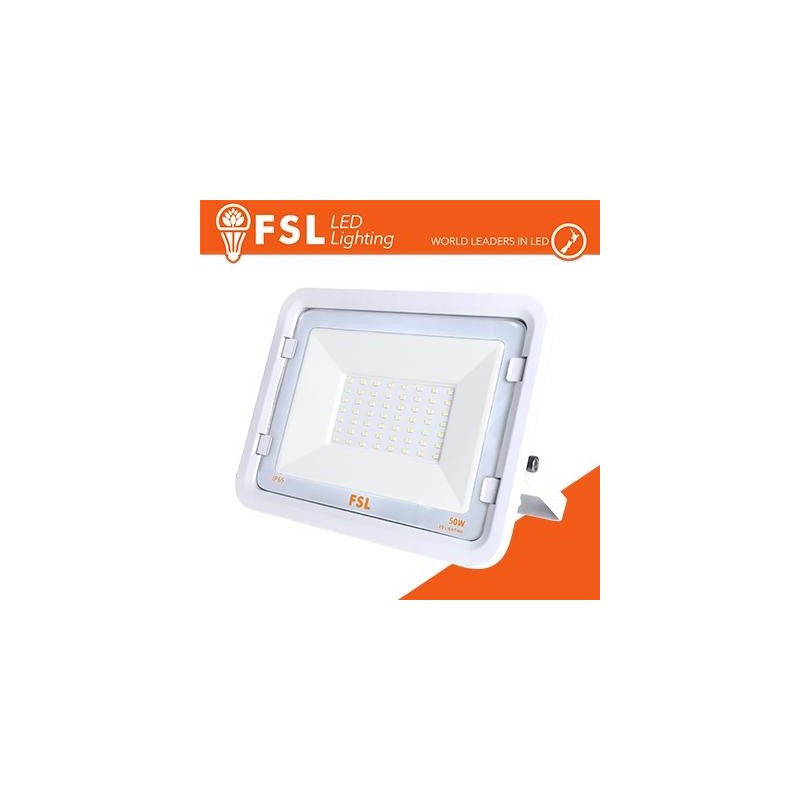 Proiettore per esterni Bianco 50W - IP65 115° 6500K