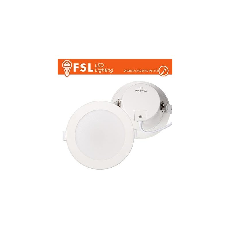 Faretto da incasso 7w 3white 220-240V, FORO:Φ7.5-8.5cm