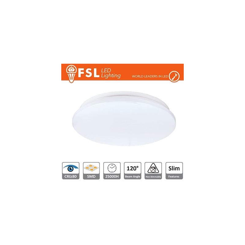 Plafoniera LED 13W 5700K 120° 26x5,5cm CRI80