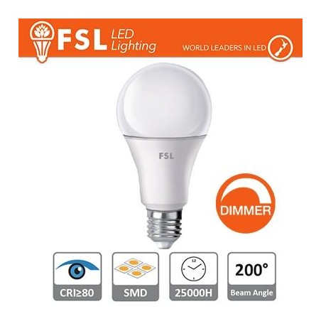 Lampada Goccia - 10W 4000K E27 Dimmerabile