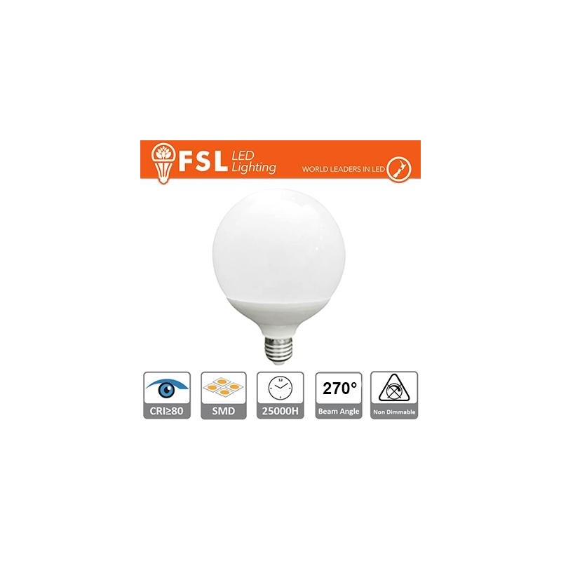 Lampada Globo Ø12cm - 24W 4000K E27