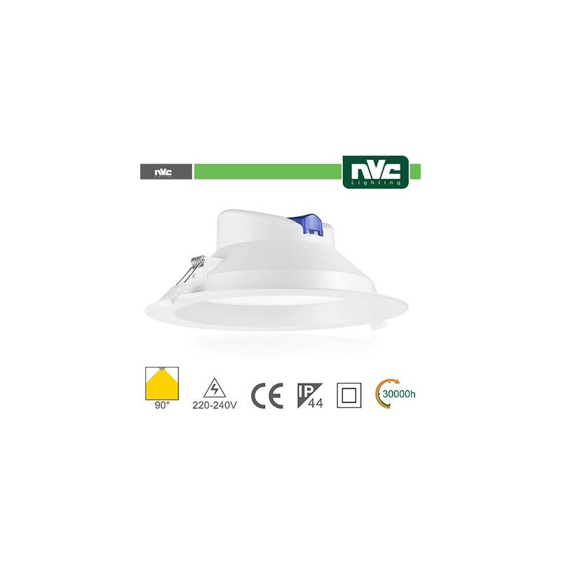 Downlight LED IP44 25W 3000K 2450LM 90º FORO:195-210mm