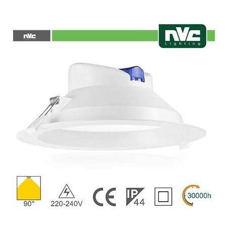 Downlight LED IP44 25W 3000K 2450LM 90º FORO:195-210mm