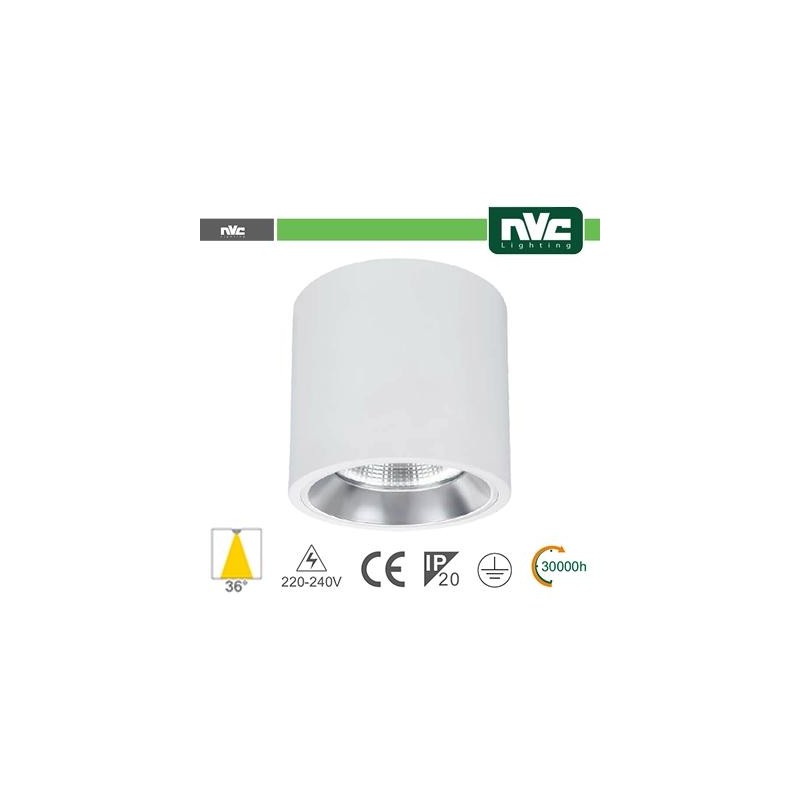 Downlight Sporgente - IP20 15W 1100LM 4000K 36°