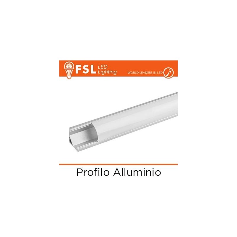 BARRA  ALLUMINIO 6063 - Angolare - 2m SILVER