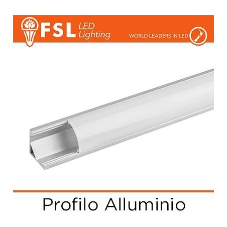 BARRA  ALLUMINIO 6063 - Angolare - 2m SILVER