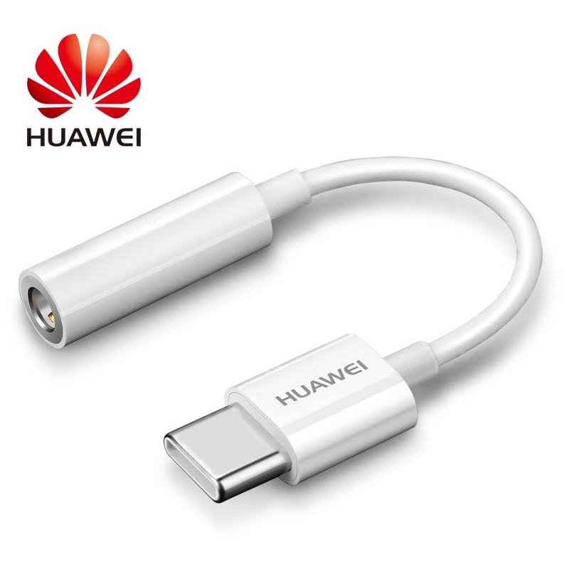 Adattatore Originale Huawei CM20 Tipo C / 3,5mm Bianco Bulk