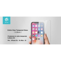 Pellicola protezione in vetro temperato per iPhone Xr 6.1