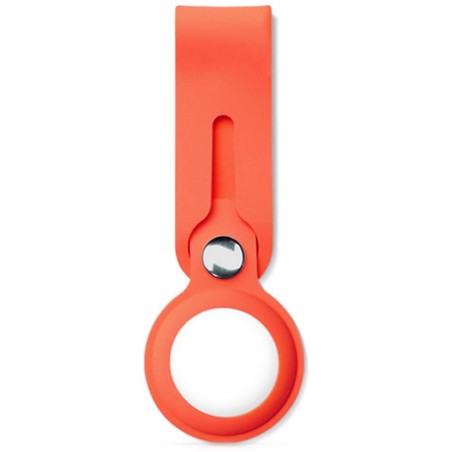 Cinghietta in silicone supporto per AirTag Apple Arancio