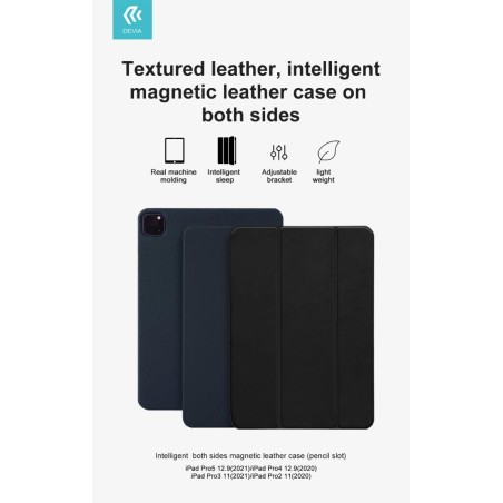 Cover magnetica iPad Pro3 11 2021 & iPad Pro2 11 2020 Nera