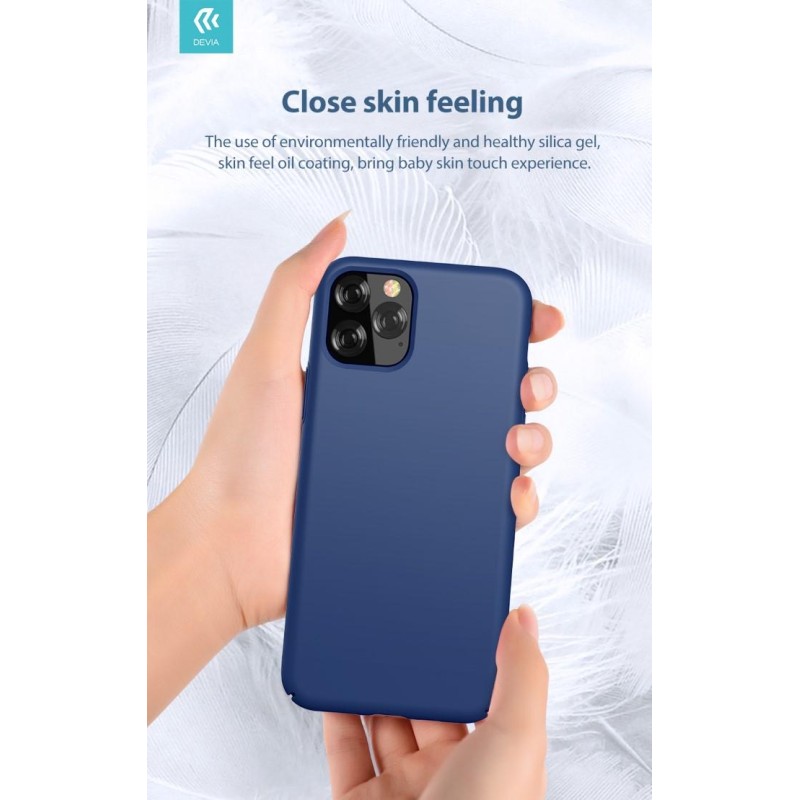 Cover in Silicone e protezione camera per iPhone 11 Pro Nera