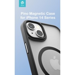 Cover Magnetica Pino Apple Magsafe per iPhone 14 Plus Nera