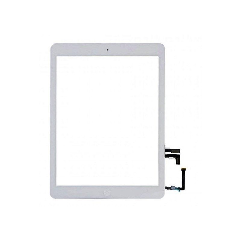 Touch+Telaio LCD+Pulsanti AAA per iPad Air 1 A1474 Bianco