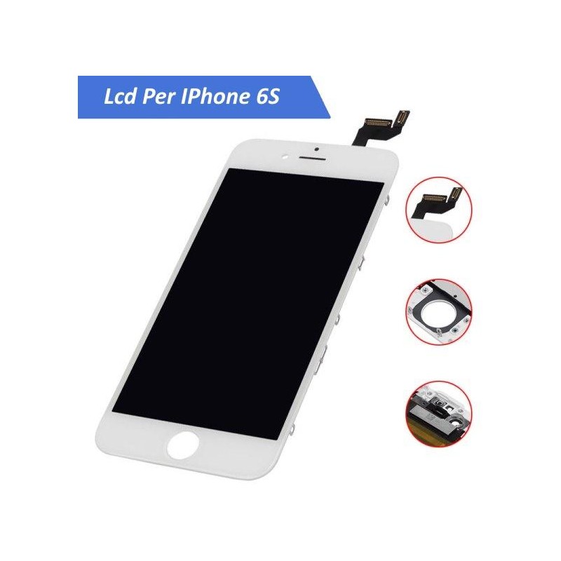 Display LCD LG AAA+ per iPhone 6S Bianco