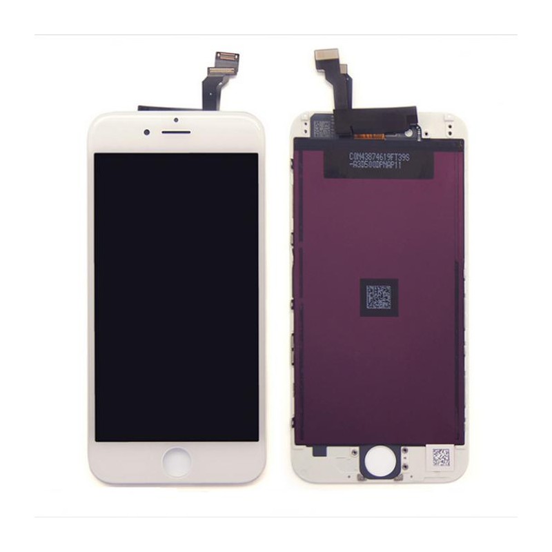 Lcd AA+ OEM Assemblato Alta Luminosita per IPhone 6 Bianco