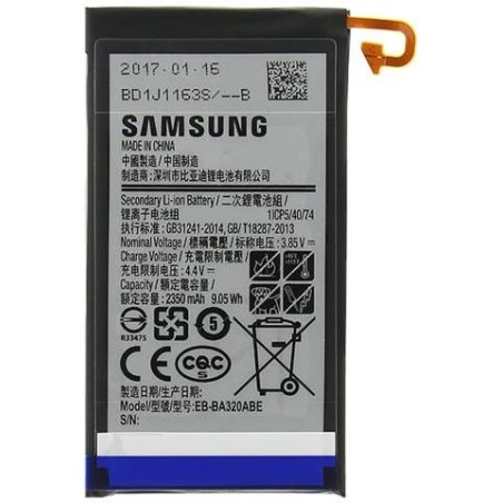 Batteria Originale Samsung A3 2017 EB-BA320ABE