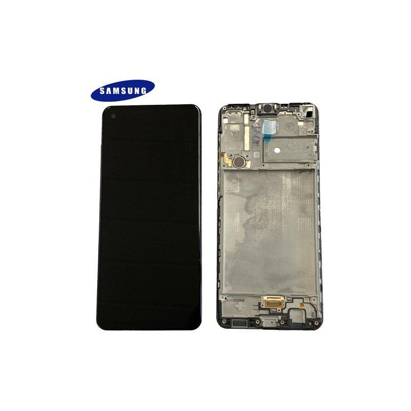 LCD Samsung A217F Galaxy A21s GH82-23089A GH82-22988A Nero