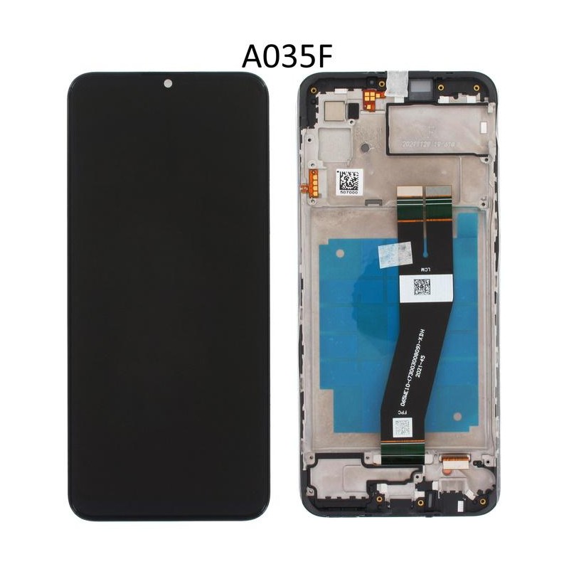 LCD Originale Samsung A035F Galaxy A03 Europa Nero S.Pack