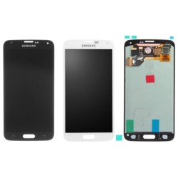 LCD+TOUCH ORIGINALE PER SAMSUNG GALAXY S5 NERO GH97-15959B