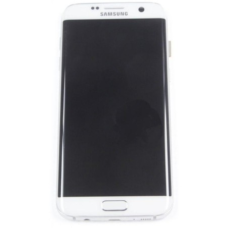 LCD + TOUCH PER GALAXY S7 EDGE ORIGINALE BIANCO GH97-18533D