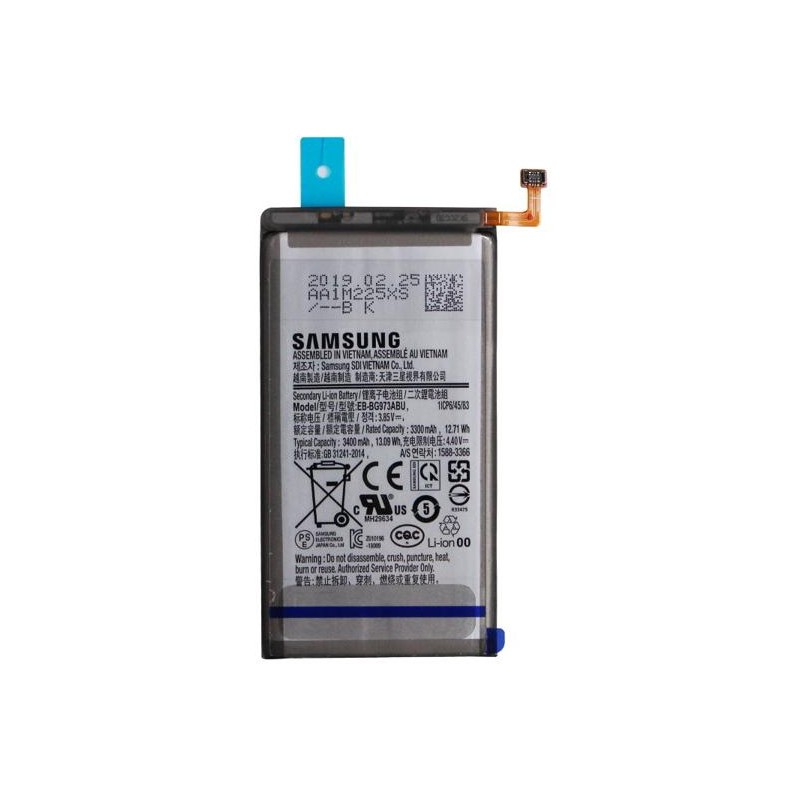 Batteria per Samsung Galaxy S10 EB-BG973ABU Service pack