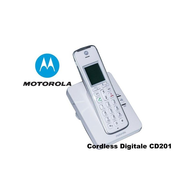 Telefono Cordless Digitale Motorola CD201