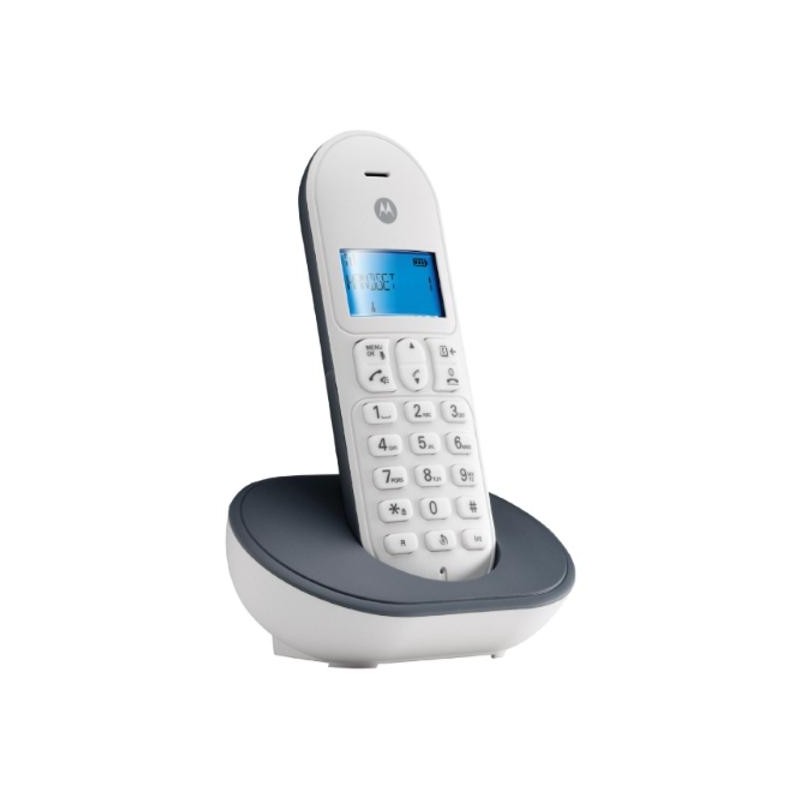 Telefono Cordless Dect Motorola T101 Grigio