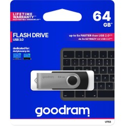 Pendrive GoodRAM 64GB UTS3 BLACK USB 3.0 - retail blister