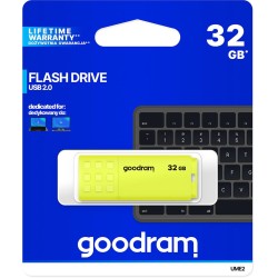 Pendrive GoodRAM 32GB UME2 yellow USB 2.0 - retail blister