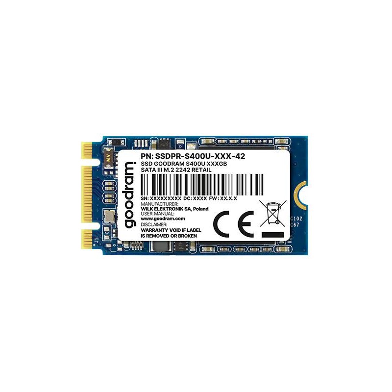 SSD GoodRAM S400U SATA III M.2 2242