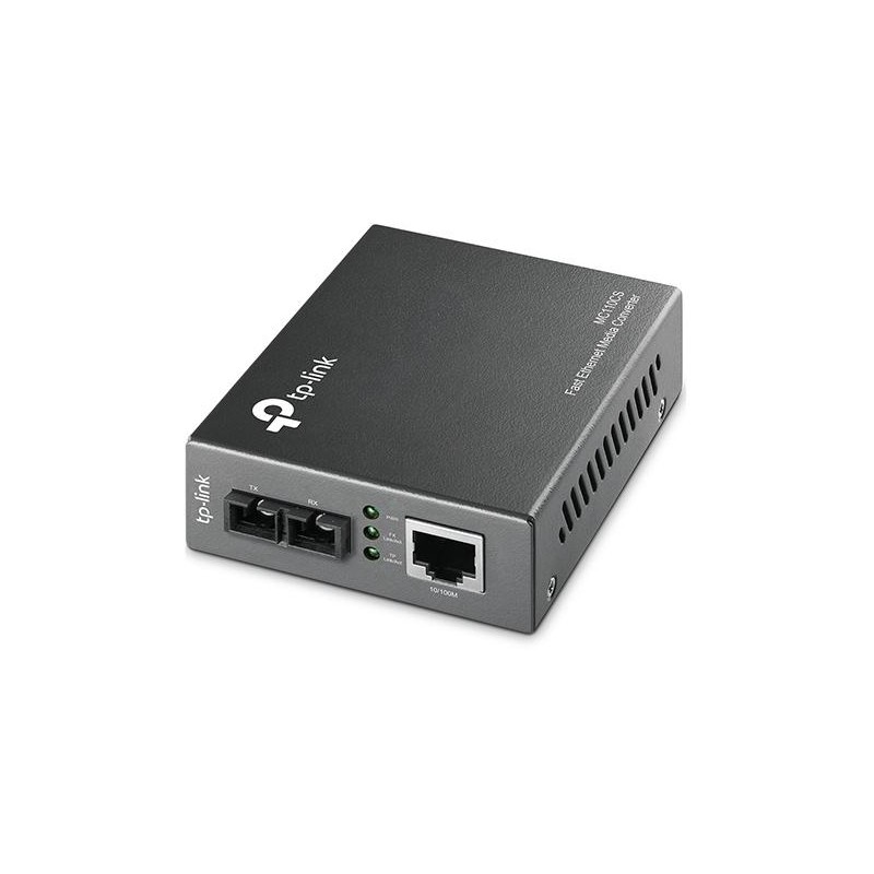 Fast eth. media converter Monomodale SC 100BASE-FX MC110CS