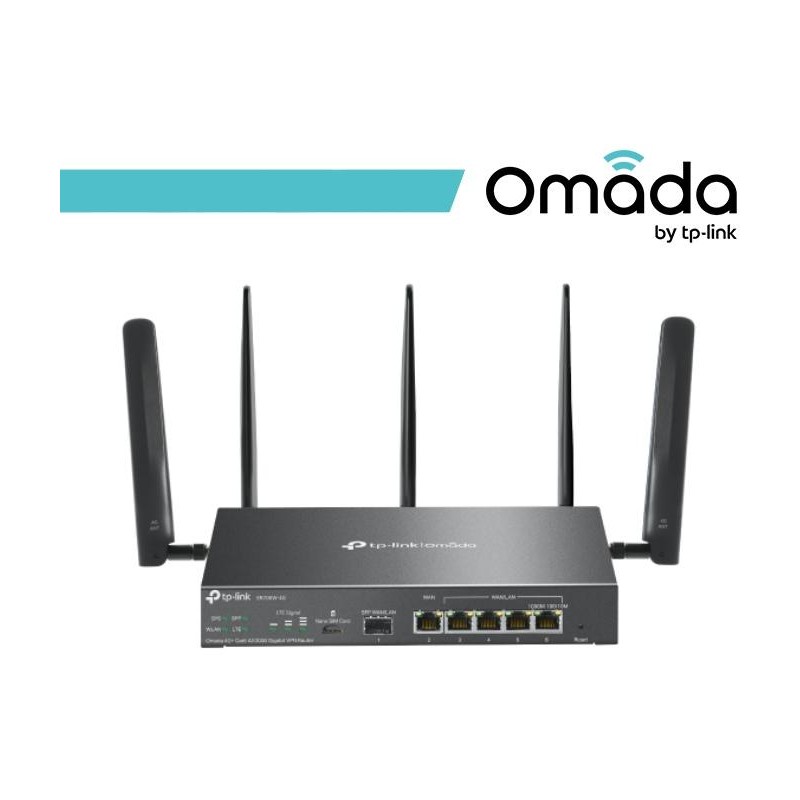 Omada Router VPN Gigabit AX3000 4G+ Cat6 - ER706W-4G