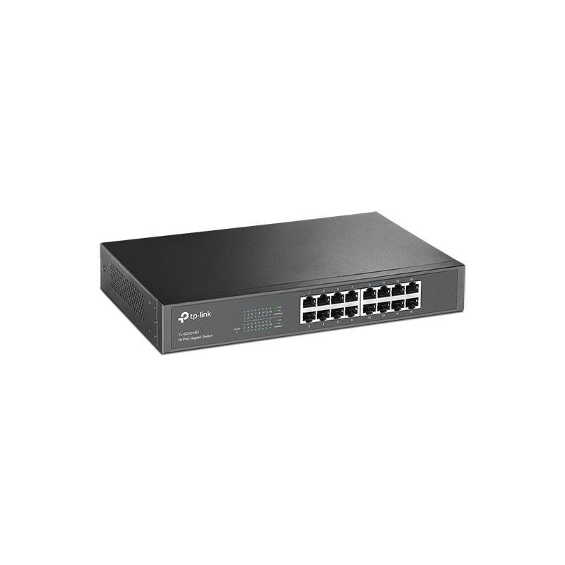 Desktop switch 16 porte Gigabit acciaio TP-Link TL-SG1016D