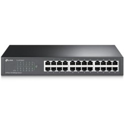 Switch desktop 24 porte 10/100Mbps in acciaio TL-SF1024D