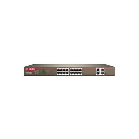 Switch managed 16 porte 100M+2 port Gigabit TP/SFP Combo PoE