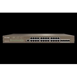 Switch PoE L3 Managed 24 porte Gbit + 4 SFP G5328P-24-410W